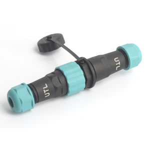 electrical power supply connector / round / male-female / multipolar