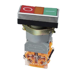 touch push-button switch / bipolar / with indicator light / nickel alloy contact