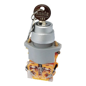 rotary switch / key lock / multipole / nickel alloy contact
