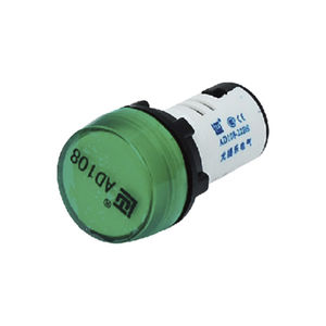 steady indicator light / snap-in / round