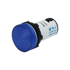 steady indicator light / snap-in / round