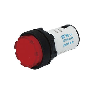 steady indicator light / snap-in / round