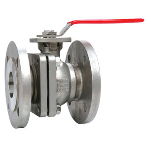 2-piece valve / ball / lever / flange