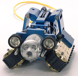 tracked inspection robot / waterproof / long-range / modular