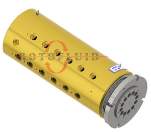 vacuum rotary union / for gas / for air / for water
