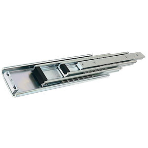 over-extension telescopic slide / ball bearing / heavy-duty