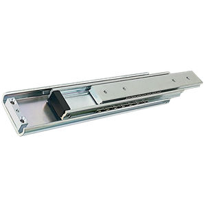 full-extension telescopic slide / ball bearing / heavy-duty