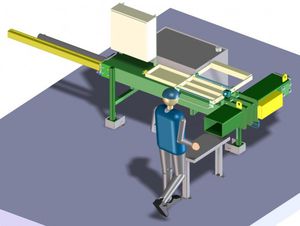 bagging press / manual / compression