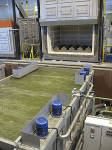 quenching tank / oil / water