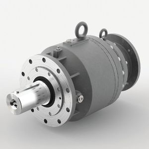planetary gear reducer / coaxial / with flange / conveyor