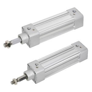 non-rotating cylinder / pneumatic / double-acting / standard