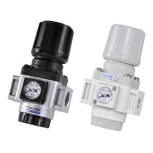 compressed air pressure regulator / single-stage