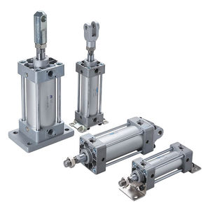 pneumatic cylinder / double-acting / tie-rod