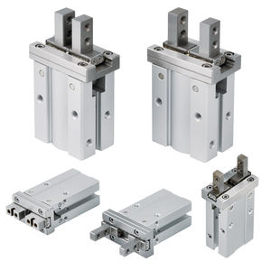 pneumatic gripper / parallel / 2-jaw / precision
