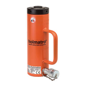 hydraulic cylinder / single-acting load-return / standard / lock-nut