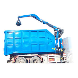 truck-mounted crane / folding / hydraulic / lifting