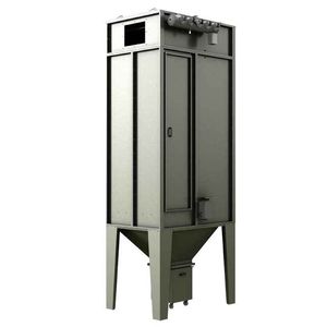 bag dust collector / reverse air cleaning / stand-alone