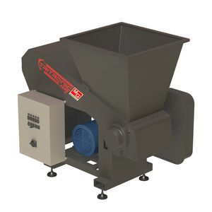single-shaft shredder / for cables / compact