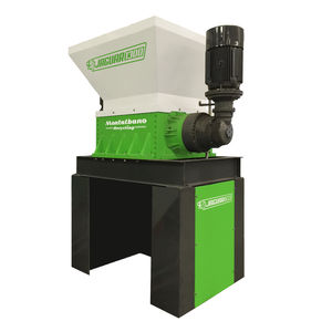 double-shaft shredder / paper / plastic / for wood