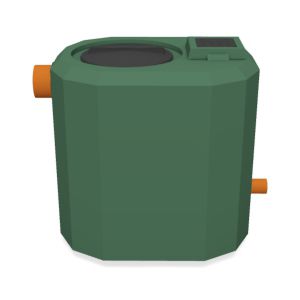 wastewater tank / polyethylene / rinsing / for wastewater treatment