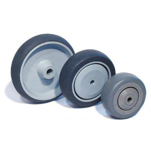 wheel with solid tire / thermoplastic