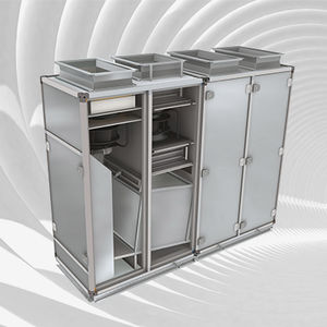 heat-recovery air handling unit / vertical