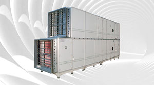heat-recovery air handling unit / vertical / horizontal / modular