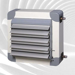 gas air heater unit / electric / wall-mounted / for commercial buildings