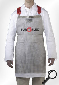 work apron / mechanical protection / stainless steel