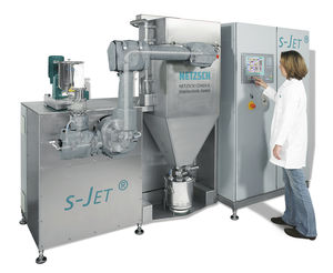 steam jet mill / vertical / miscellaneous waste / compact