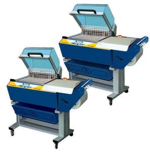 semi-automatic packaging machine / heat-shrink film / bell type