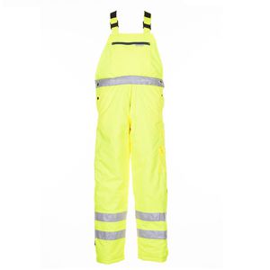 work brace overall / high-visibility / waterproof / polyester
