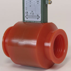 electromagnetic flow meter / for liquids / for water / in-line