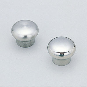 push-pull knob / mushroom / stainless steel