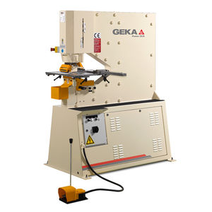 semi-automatic punching machine / hydraulic / for bars