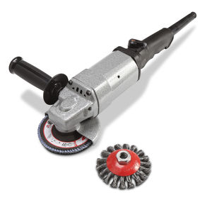 angle polishing grinder / electric / manual / compact