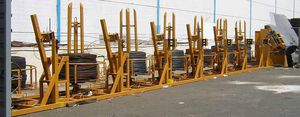 motorized decoiler / for steel wire