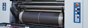 roller coating machine / pneumatic / automatic / continuous