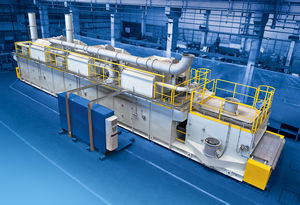 drying oven / curing / tunnel / hot air impingement