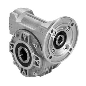 worm gearbox / orthogonal / high-efficiency / compact