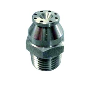 spraying nozzle / cooling / for drying / flat spray