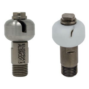 washing nozzle / for liquids / stainless steel / for the food industry