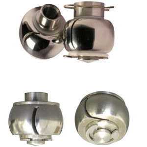 spraying nozzle / cleaning / PTFE / stainless steel