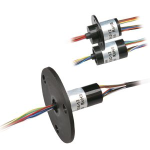 capsule slip ring / for robotics / for wind turbines / medical