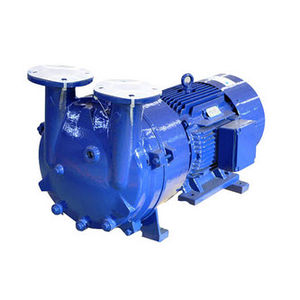 liquid ring vacuum pump / lubricated / single-stage / compact