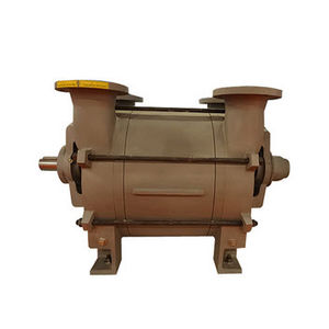 liquid ring vacuum pump / lubricated / single-stage / compact