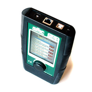 communication network analyzer / power / portable / real-time