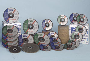 silicon carbide abrasive disc / grinding / for stainless steel / for non-ferrous metals