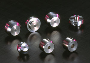 cleaning nozzle / for water / diamond / precision