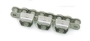 stainless steel chain / gripper / attachment